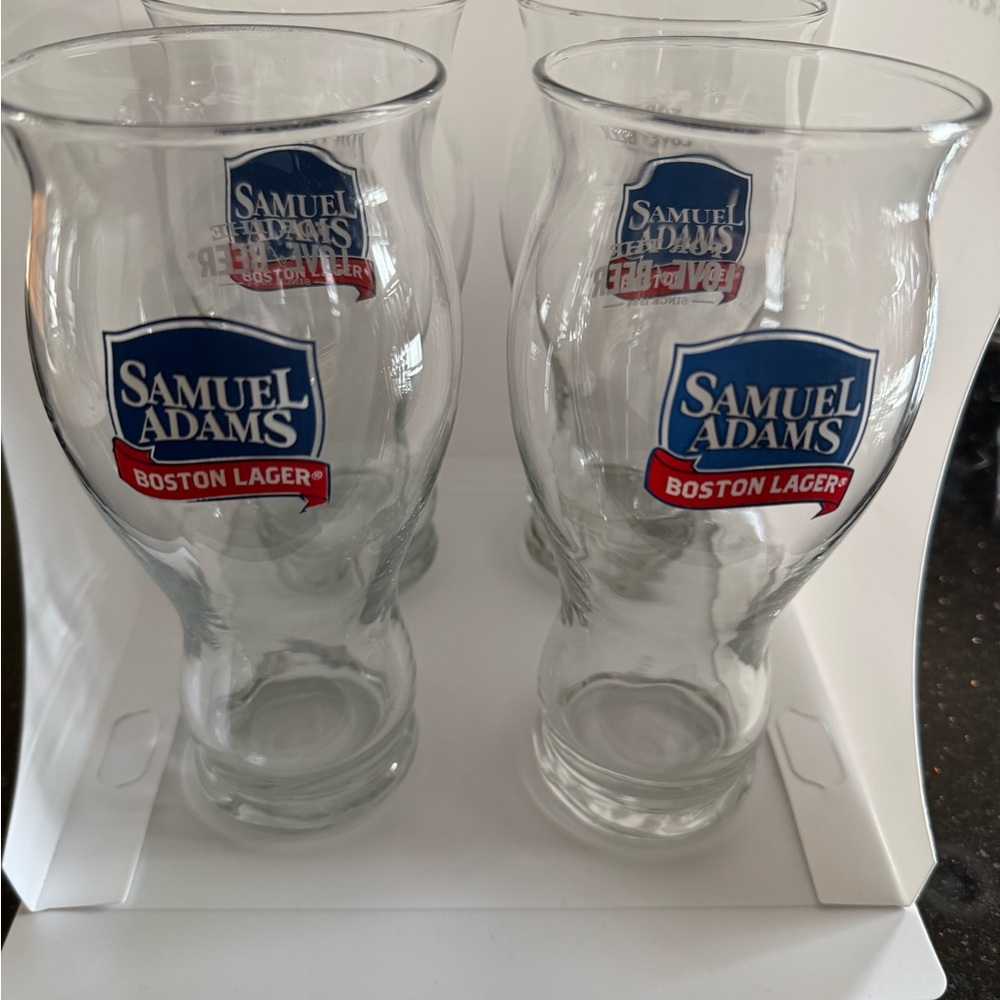 Samuel Adams Boston Lager Glass Set - Clear 20oz